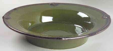 Embassy Green 14" Round Vegetable Bowl
