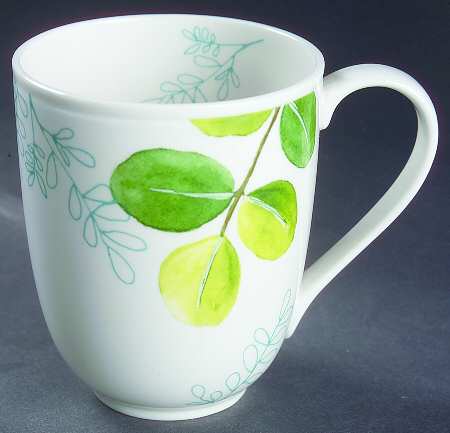 Laurel (Green, White&Pink) Mug