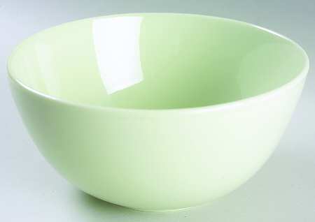 Laurel (Green, White&Pink) Soup/Cereal Bowl
