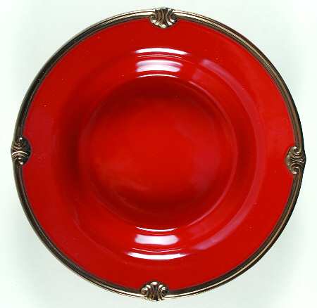 Embassy Burgundy 14" Round Vegetable Bowl