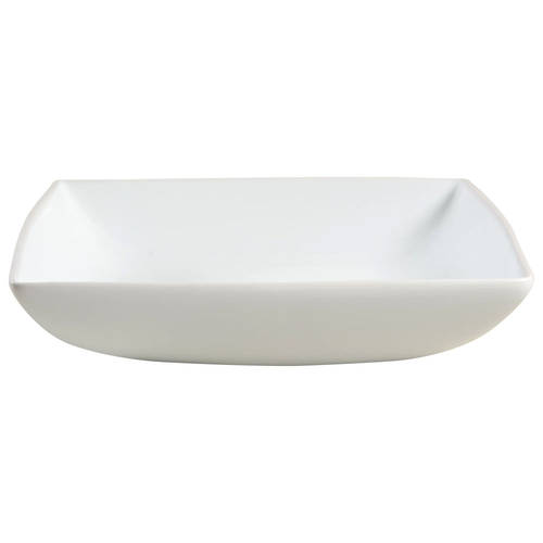 Whiteware Square 8" Individual Square Pasta Bowl