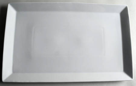 Whiteware Square 18" Rectangular Serving Platter