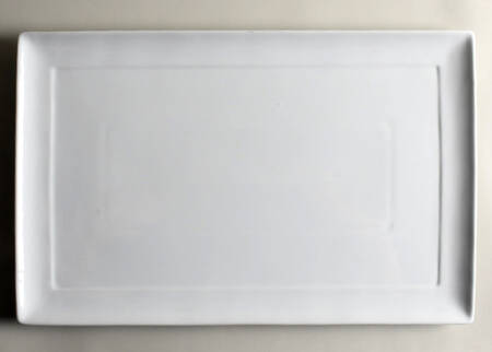 Whiteware Square 18" Rectangular Serving Platter
