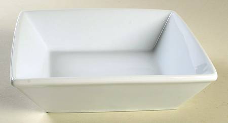 Whiteware Square 8" Square Vegetable Bowl