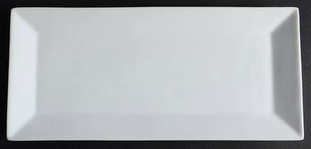 Whiteware Square 12" Rectangular Tray