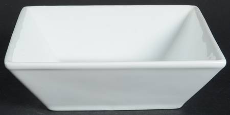 Whiteware Square 7" Individual Pasta Bowl