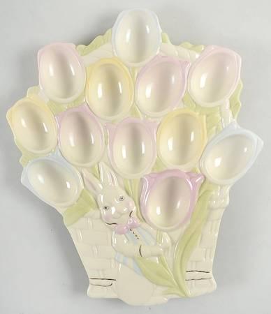 Easter Deviled Egg Plate