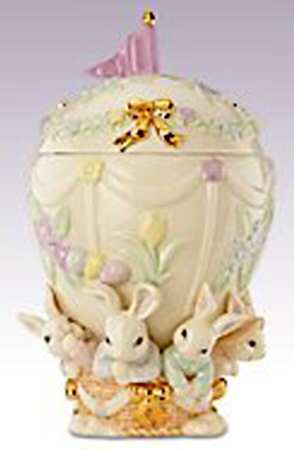 Easter Figural Candy Box & Lid