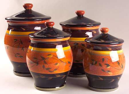 Avalon (4 Piece) Canister Set (Box Set)