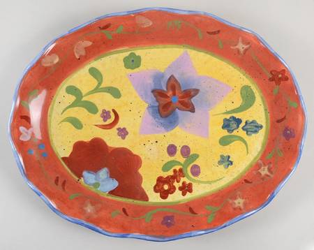 Spicewood 18" Oval Serving Platter
