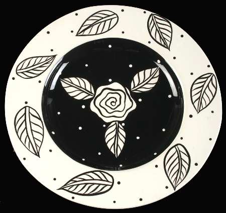 Evening Rose 16" Chop Plate (Round Platter)