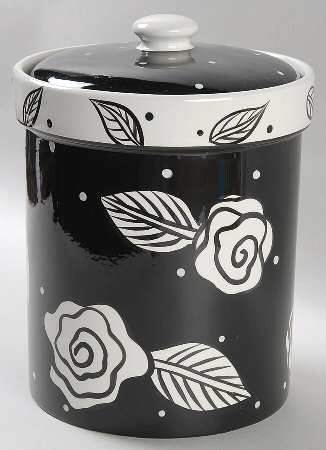 Evening Rose Extra Large Canister & Lid