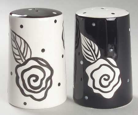 Evening Rose Salt & Pepper Set