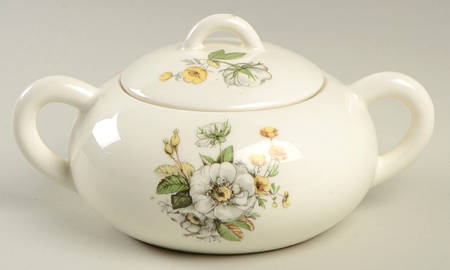 CAN198 Sugar Bowl & Lid