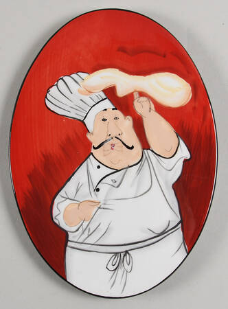 A la Carte Chefs Oval Cheese Plate