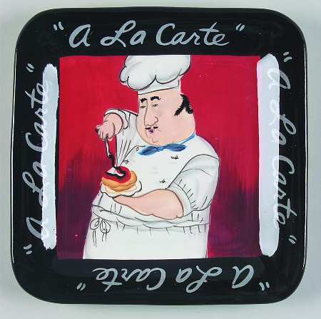 A la Carte Chefs Dessert/Pie Plate