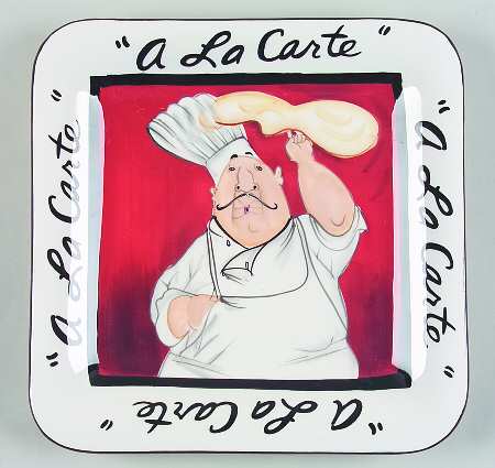 A la Carte Chefs Dinner Plate