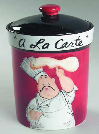 A la Carte Chefs Large Canister & Lid