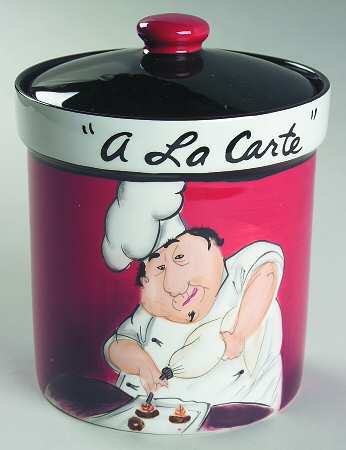 A la Carte Chefs Medium Canister & Lid