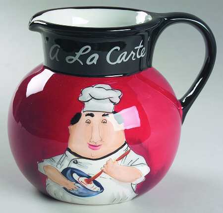 A la Carte Chefs 128 Oz Pitcher