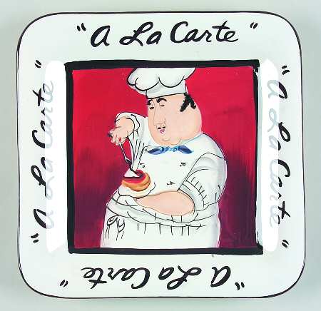 A la Carte Chefs Dinner Plate