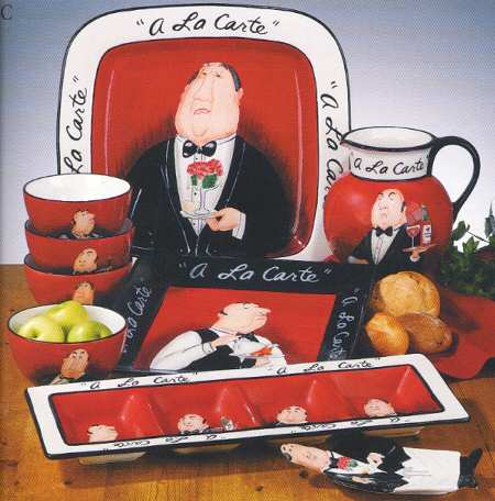 A la Carte Waiters 4 Part Relish