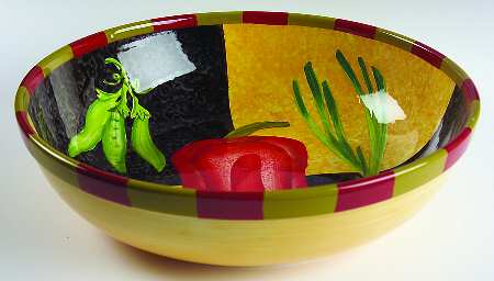 Farmers Market 13" Pasta Serving Bowl