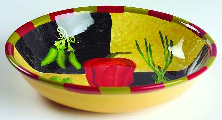 Farmers Market 9" Individual Pasta Bowl