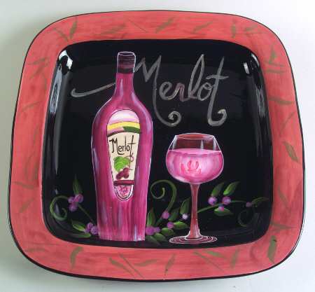 Riviera 16" Square Serving Platter