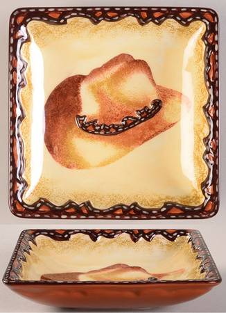 Western Plain Individual Dip Dish