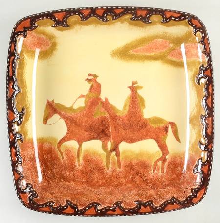 Western Plain 15" Square Serving Platter