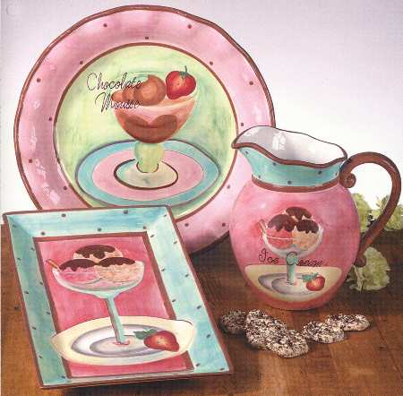 Coffee & Dessert 16" Chop Plate (Round Platter)