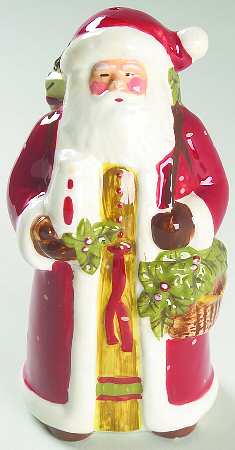 Victorian Santa Figural Salt Shaker