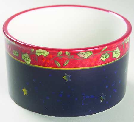 Victorian Santa Dip Bowl (for Dip and Spreader)