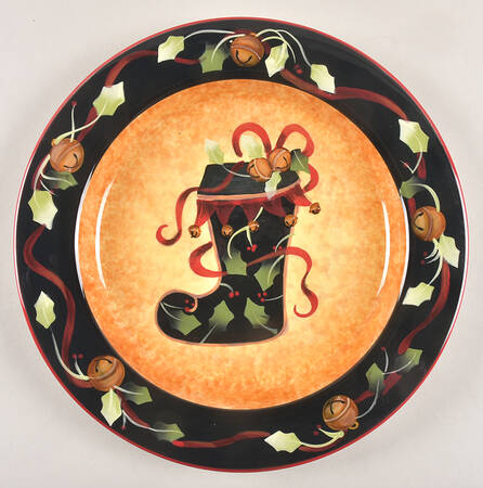 Ribbons & Bells Dinner Plate