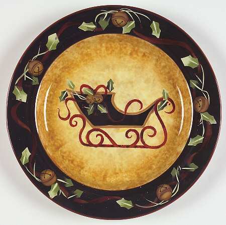 Ribbons & Bells Dinner Plate