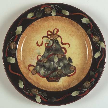 Ribbons & Bells Dinner Plate