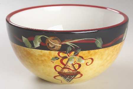 Ribbons & Bells Individual Ice Cream Dish