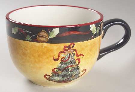 Ribbons & Bells Jumbo Cup