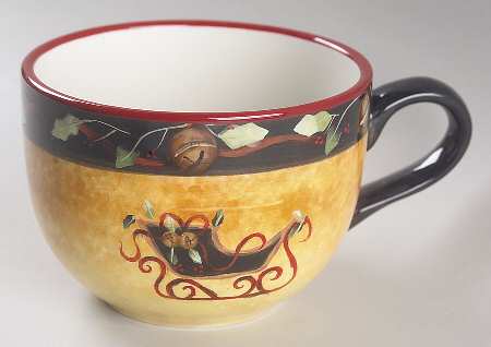 Ribbons & Bells Jumbo Cup