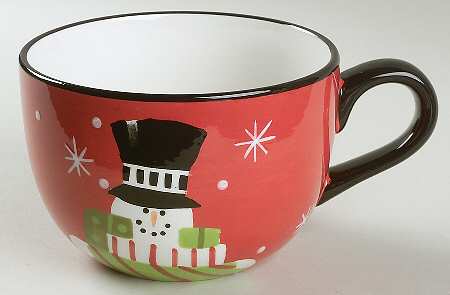 Holiday Snowman Jumbo Cup
