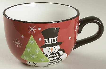 Holiday Snowman Jumbo Cup