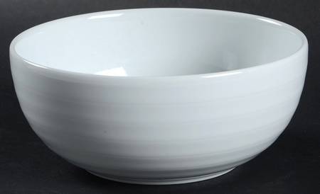 Roulette White Coupe Cereal Bowl