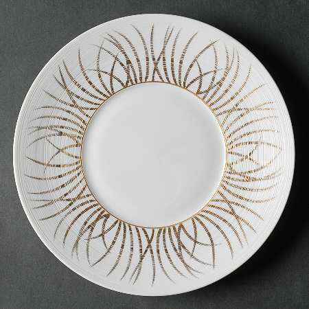 Toundra Winter (Hiver) Salad/Dessert Plate