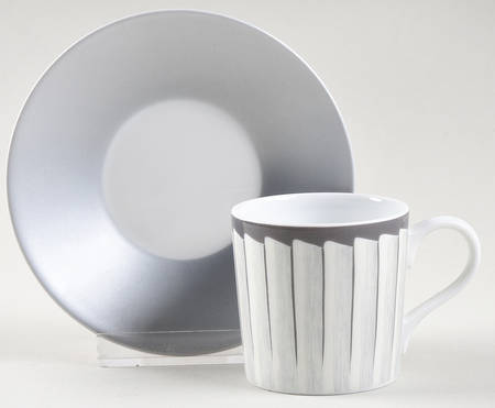 Swing Flat Demitasse Cup & Saucer Set