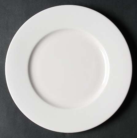 Pink Stencil Salad/Dessert Plate