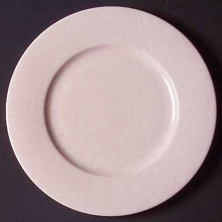 Pink Stencil Salad/Dessert Plate