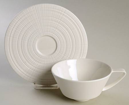 Mollusk Footed Cup & Saucer Set