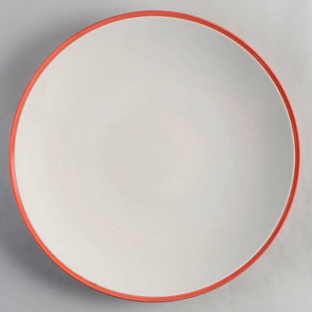 Coral Edge 13" Chop Plate (Round Platter)