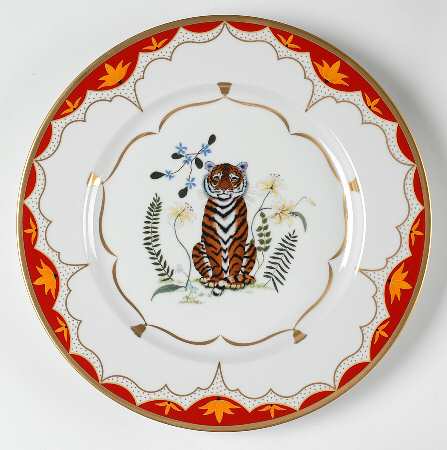 Tiger Lily Service Plate (Charger)